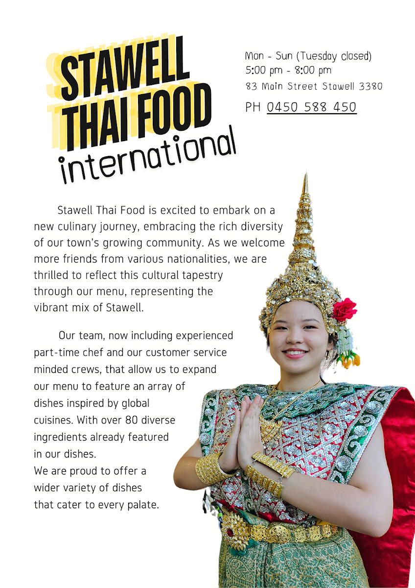 Stawell Thai Food Photos 2